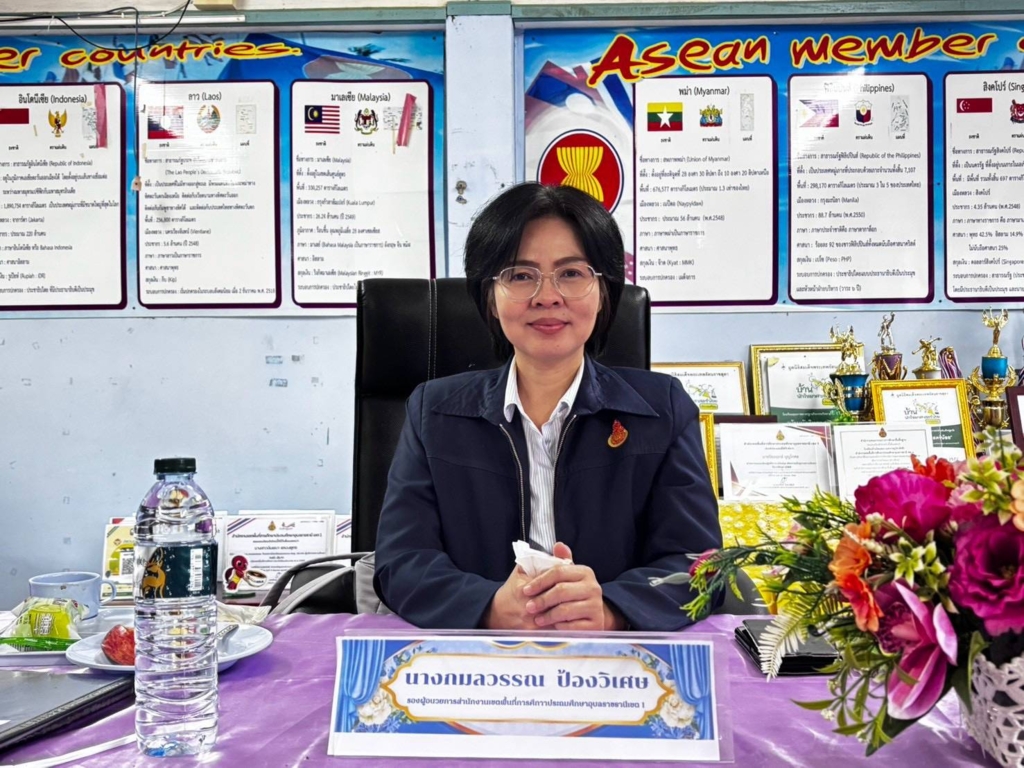 สพป.อุบลราชธานี เขต 1 จัดเก็บข้อมูลการปฏิบัติงานของข้าราชการครูและบุคลากรทางการศึกษา สังกัด สพป.อุบลราชธานี เขต 1 ประจำปีงบประมาณ พ.ศ. 2569 ครั้งที่ 2 (1 เมษายน 2569 - 30 กันยายน 2569) ตำแหน่งผู้บริหารสถานศึกษา เครือข่ายสถานศึกษาที่ 11 (เหล่าเสือโก้ก 4)
