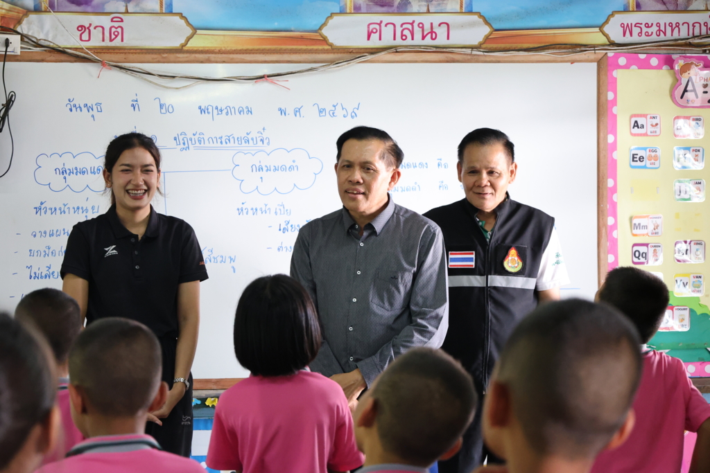 ผอ.สพป.อุบลราชธานี เขต 1 ลงพื้นที่ตรวจเยี่ยมโรงเรียนบ้านหนองบก
