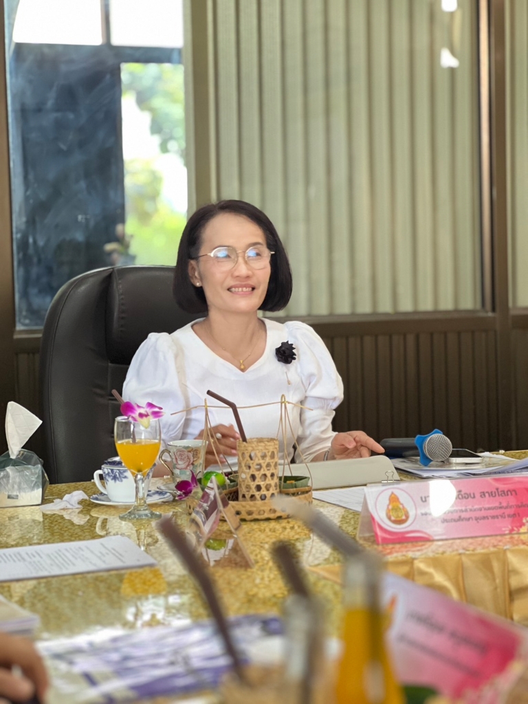 สพป.อุบลราชธานี เขต 1 ลงพื้นที่จัดเก็บข้อมูลการปฏิบัติงานของข้าราชการครูและบุคลากรทางการศึกษา สังกัด สพป.อุบลราชธานี เขต 1 ประจำปีงบประมาณ พ.ศ. 2569 ครั้งที่ 2 (1 เมษายน 2569 - 30 กันยายน 2569) ตำแหน่งผู้บริหารสถานศึกษา เครือข่ายสถานศึกษาที่ 18 (ม่วงสามสิบ 3)